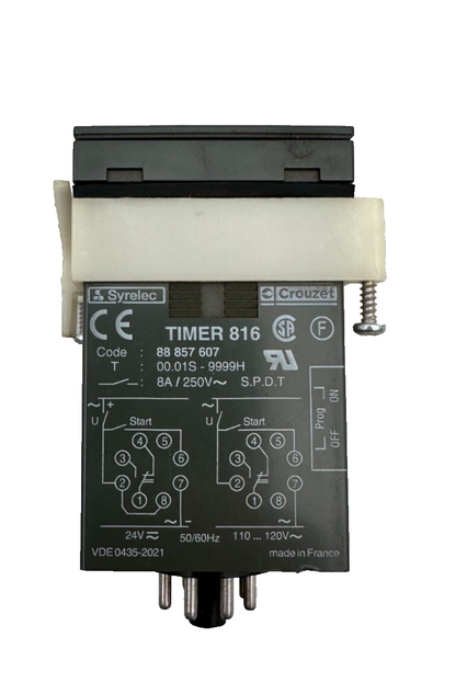 CROUZET TIMER 816 88857607 88 857 607 00.1S-9999H 8A/250V