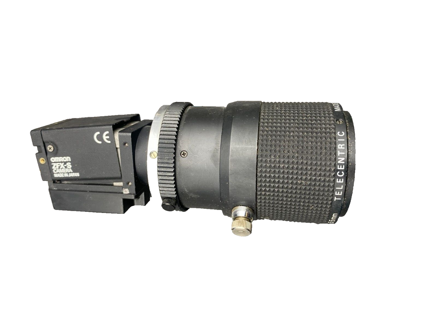 OMRON ZFX-S CAMERA 24VDC + COMPUTAR TEC M55 TELECENTRIC 55mm x1pc