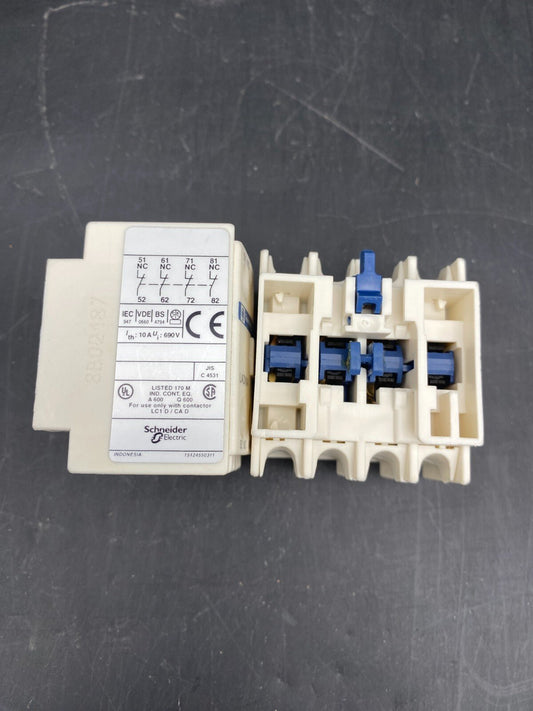 LOT DE TELEMECANIQUE SCHNEIDER ELECTRIC 5 x LADN04 2 x LADN40 4 x LADN20 - KLR Automation