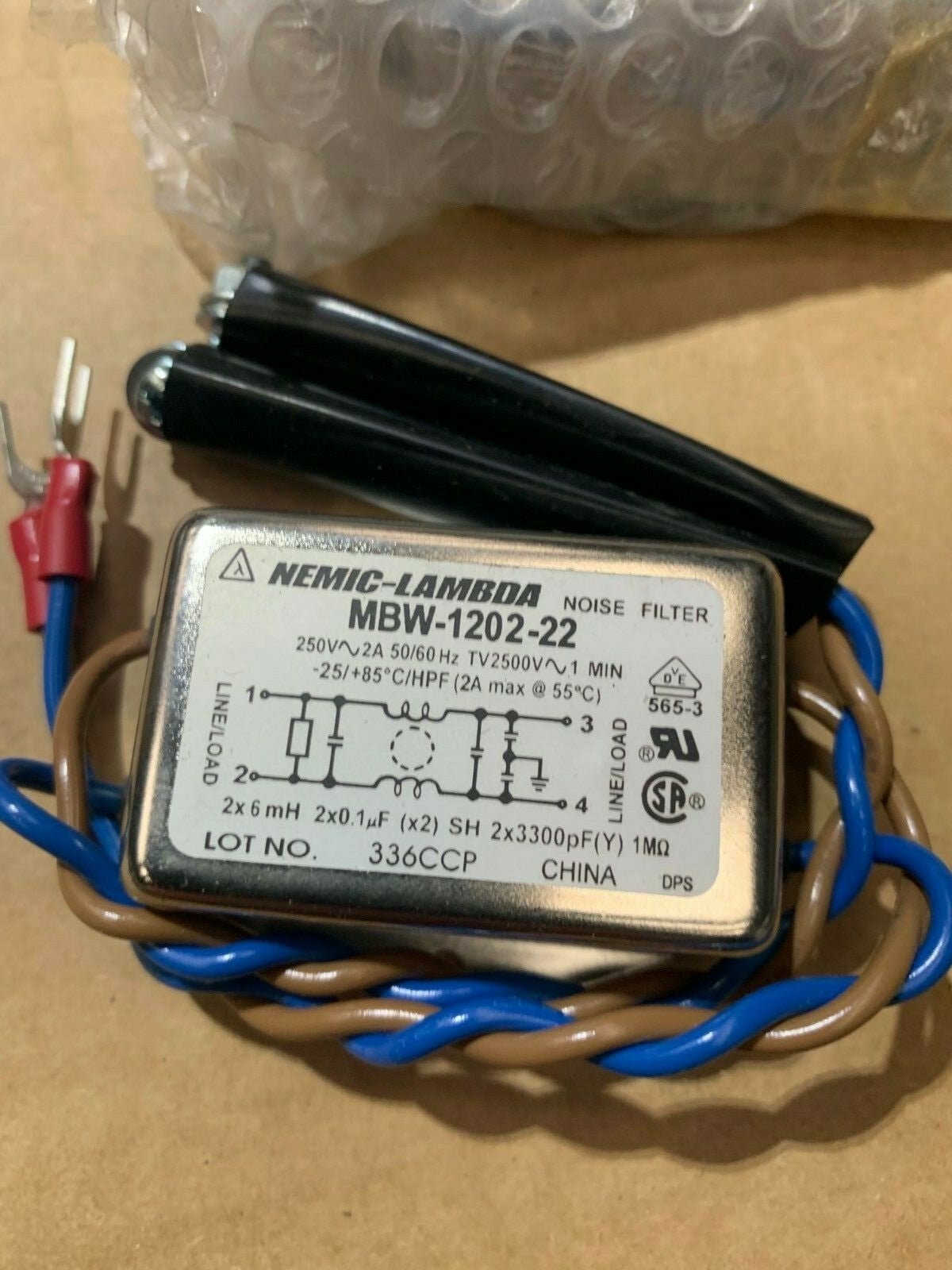 Shoei SHK - 74 NEMIC LAMBDA MBW - 1202 - 22 NOISE FILTER - KLR Automation