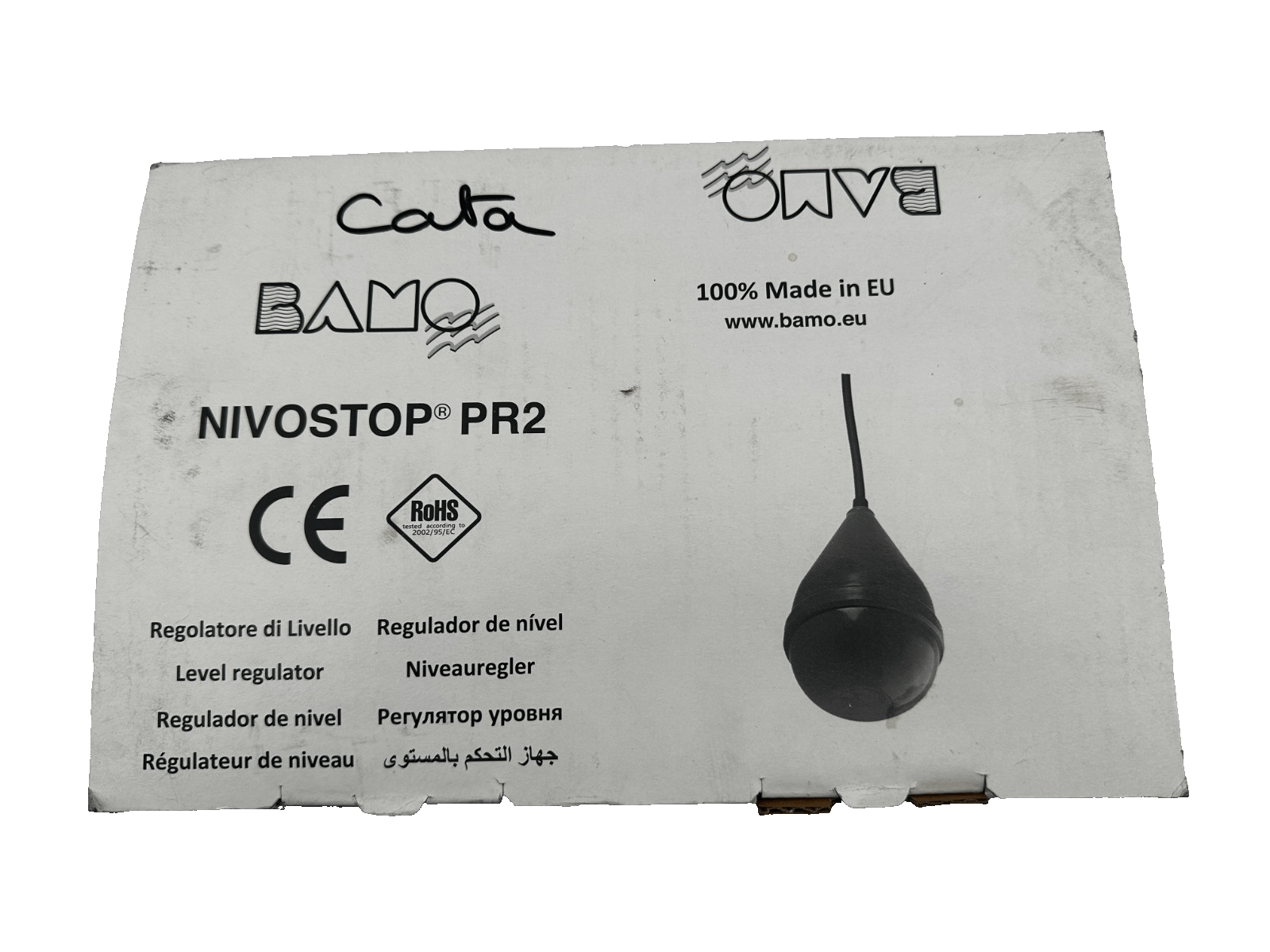 BAMO NIVOSTOP PR2 522 307 LEVEL REGULATOR H05 DIAM 7.5mm - KLR Automation