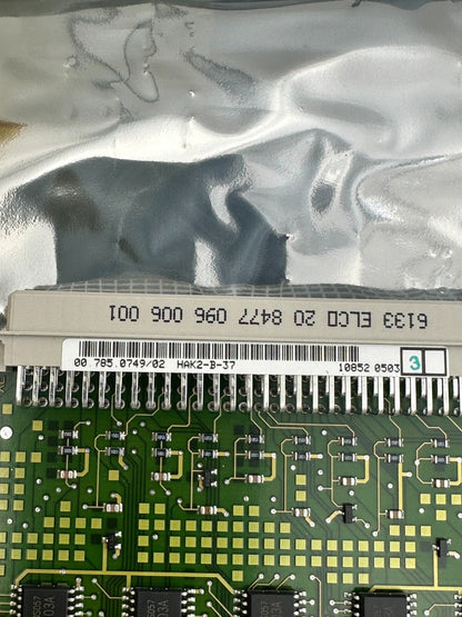 HEIDELBERG Printed Circuit Board 00.785.0749/02 HAK2 - B - 37 - KLR Automation