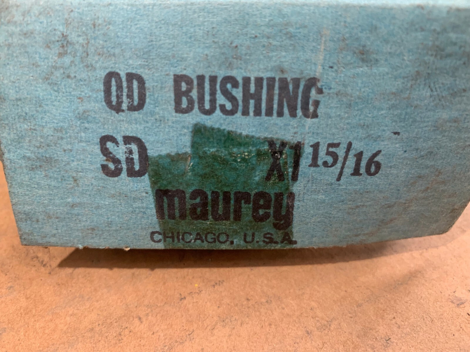 Old Stock New  2pc x DODGE, QD BUSHING, SD X 1-15/16", 1-15/16" BORE Maurey
