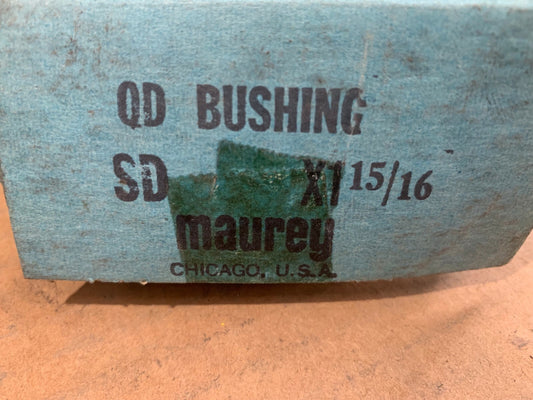 Old Stock New  2pc x DODGE, QD BUSHING, SD X 1-15/16", 1-15/16" BORE Maurey