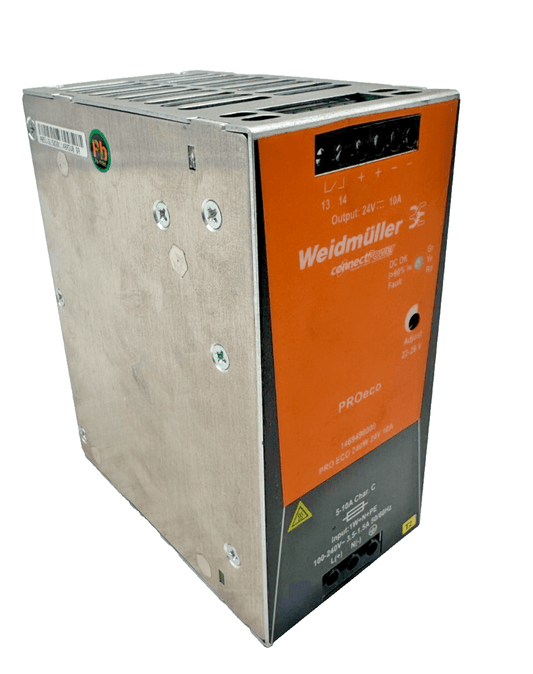WEIDMULLER PRO MAX3 1478170000 120W 24V 5A DIN - RAIL POWER SUPPLY - KLR Automation