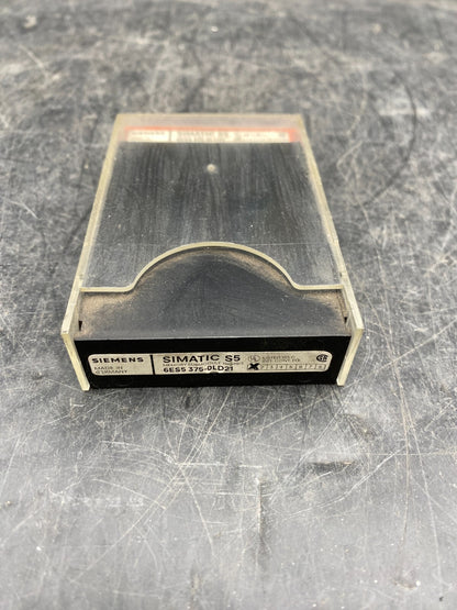 SIEMENS 6ES5375 - 0LD21 MEMORY SUBMODULE 16K SIMATIC S5 - KLR Automation
