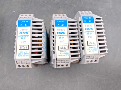 LOT OF 3 A PUISSANCE 3 S.I SUPPLY FOR PROFSI - 24075 - A230 - ISO - KLR Automation