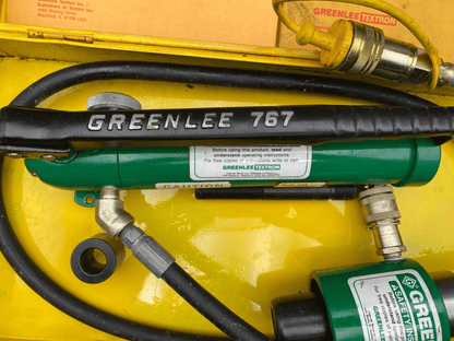 GREENLEE TEXTRON 767 + 5017095 + PKNG KIT + CONSOMMABLES POMPE HYDRAULIQUE - KLR Automation