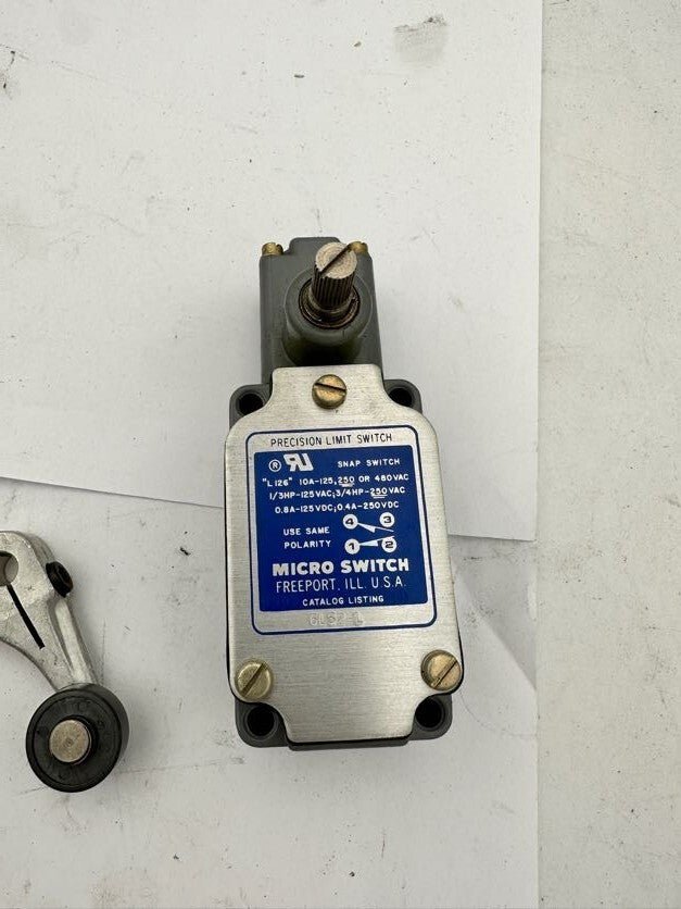 1pc x MICRO SWITCH PRECISION SNAP SWITCH « L126 » 6LS2 - L 8906 10A - 125 250/480 VA - KLR Automation