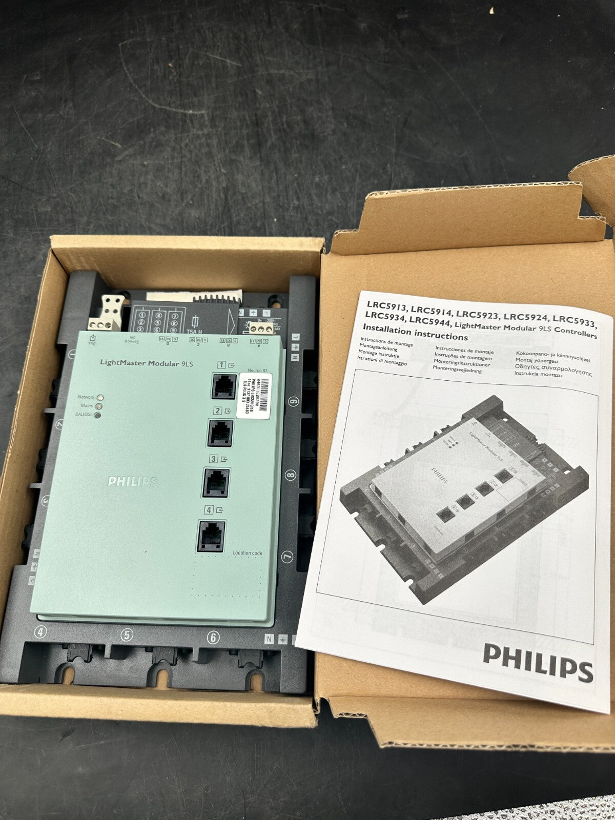 Philips LRC5913/10 CONTR 9×4 PLUG 3 SW LightMaster Modular 9LS - KLR Automation