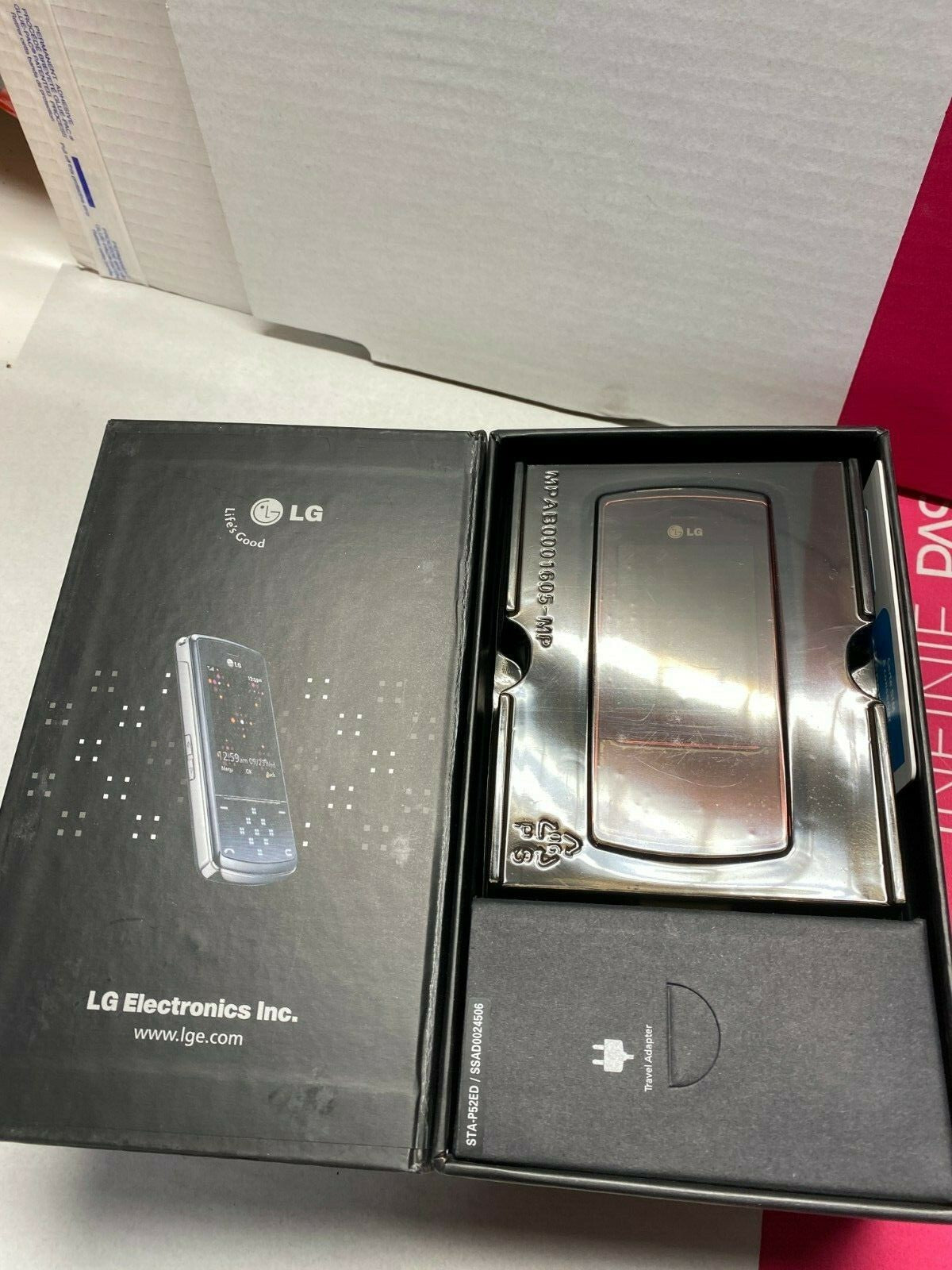 LG KF510 Red Mobile Phone Old Stock Rare collectors Mobile Phone Cell GSM - KLR Automation