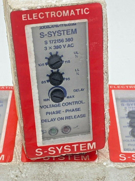 1pc x S - System electromatic s 172156 380 Voltage Control Phase - KLR Automation