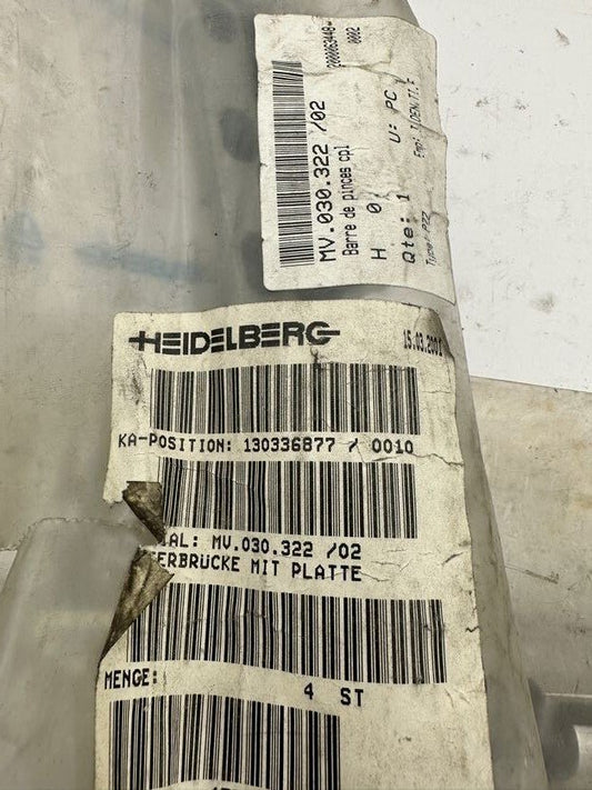 1pc x HEIDELBERG GRIPPER BAR MV.030.322/02 - KLR Automation