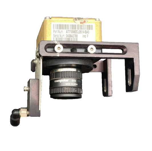 AVIIVA CAMERA LINK AT71XM2CL0514-BA0  LINE SCAN CAMERA + OBJECTIF COMPUTER 8mm