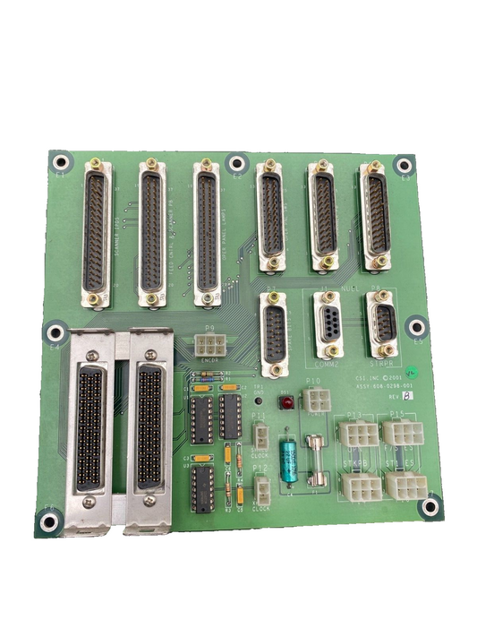 CSI DE LA RUE CASH SYSTEMS 608-0298-001 REV B 608-0297-001 REV A W-TEK BOARD x1p