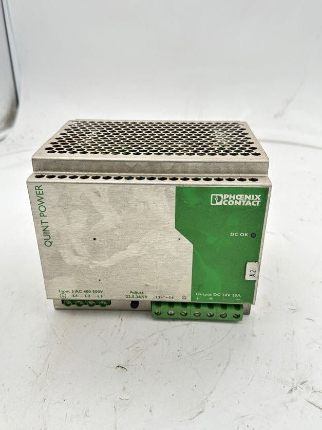 PHOENIX CONTACT QUINT - PS - 3x400 - 500AC/24DC/20 2938727 - KLR Automation