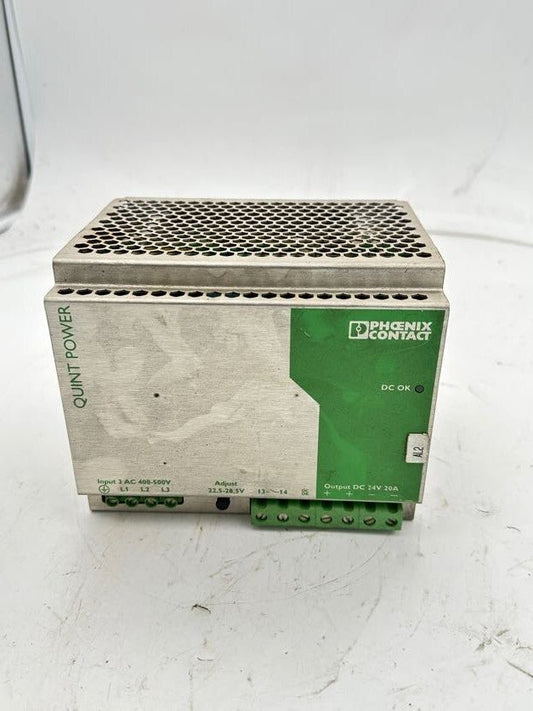 PHOENIX CONTACT QUINT - PS - 3x400 - 500AC/24DC/20 2938727 - KLR Automation