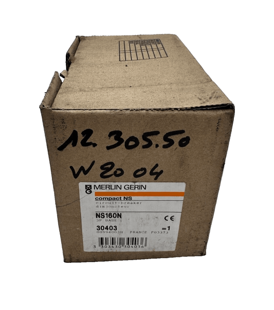 MERLIN GERIN NS160N 3P BASE 30403 DISJONCTEUR x1pc - KLR Automation