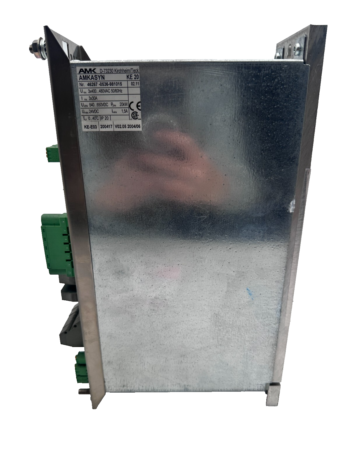 AMK AMKASYN KE 20 20kW VERSION 02.11 ALIMENTATION COMPACTE