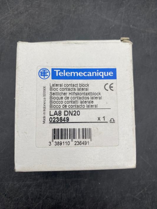 LOT DE 5 TELEMECANIQUE LA8DN20 BLOC CONTACT LATERAL