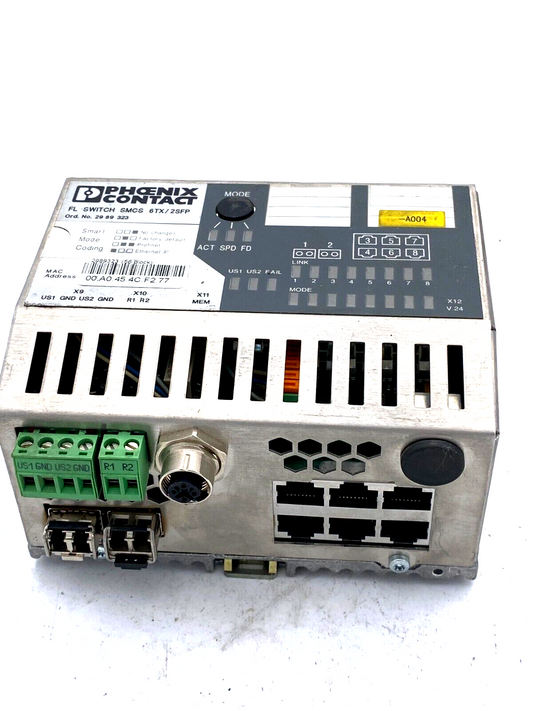 Phoenix Contact 2989323 - Industrial Ethernet FL SWITCH SMCS 6TX 2SFP