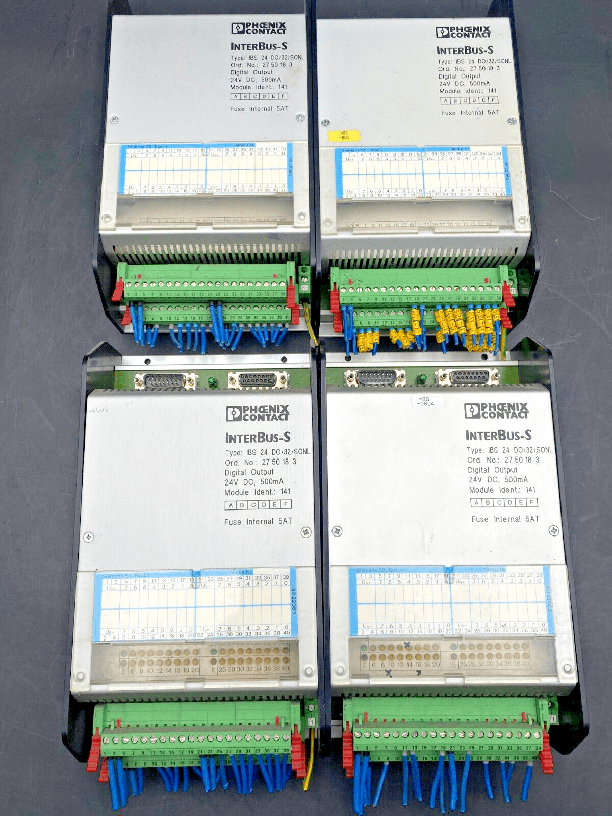 1pc x PHOENIX CONTACT INTERBUS - S IBS 24 DO/32/SONL 2750183 DIGITAL OUTPUT N° 14 - KLR Automation