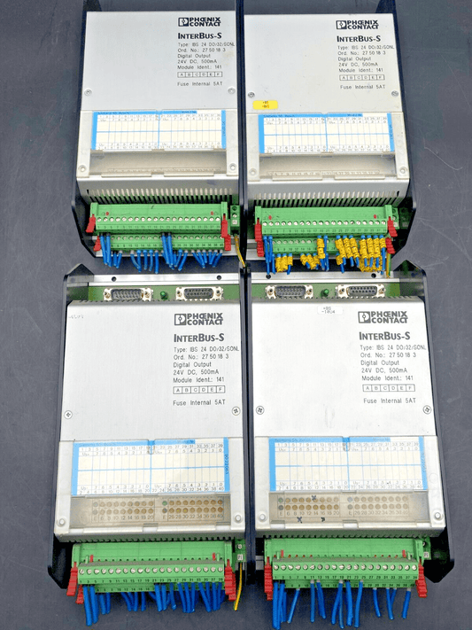 1pc x PHOENIX CONTACT INTERBUS - S IBS 24 DO/32/SONL 2750183 DIGITAL OUTPUT N° 14 - KLR Automation