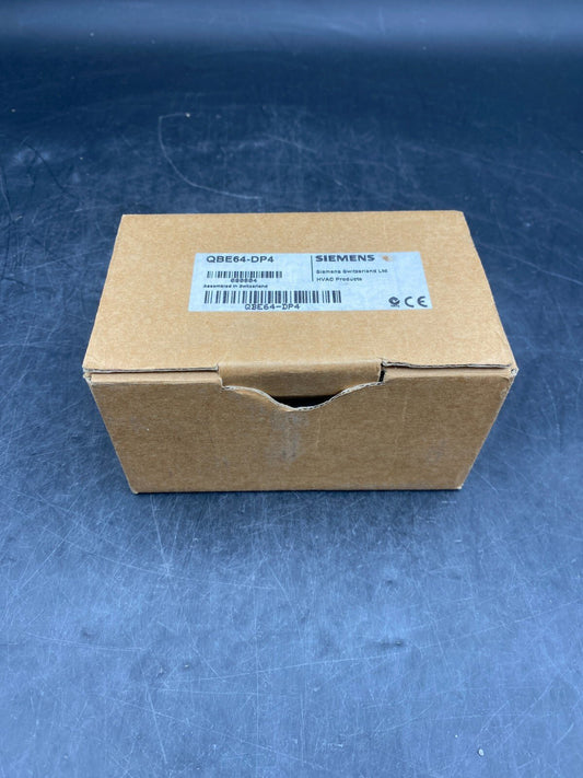 SIEMENS QBE64 - DP4 DIFFERENTIAL PRESSURE SENSOR - KLR Automation