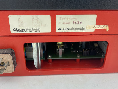 LEUZE ELECTRONIC DD 55 Displaydecoder V44.20 -used- 50019903 without key