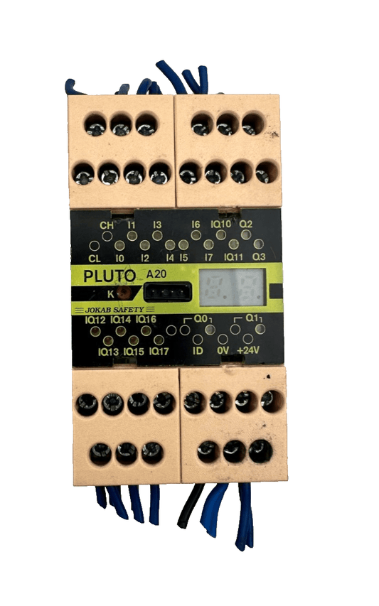 JOKAB SAFETY PLUTO A20 0715595 SAFETY PLC SYSTEM RELAY x1pc - KLR Automation