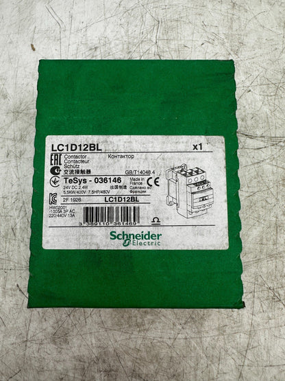 4pc x SCHNEIDER ELECTRIC LC1D12BL + LC1D18F7 + LC1D18BL + LC1D12F7 CONTACTEUR - KLR Automation