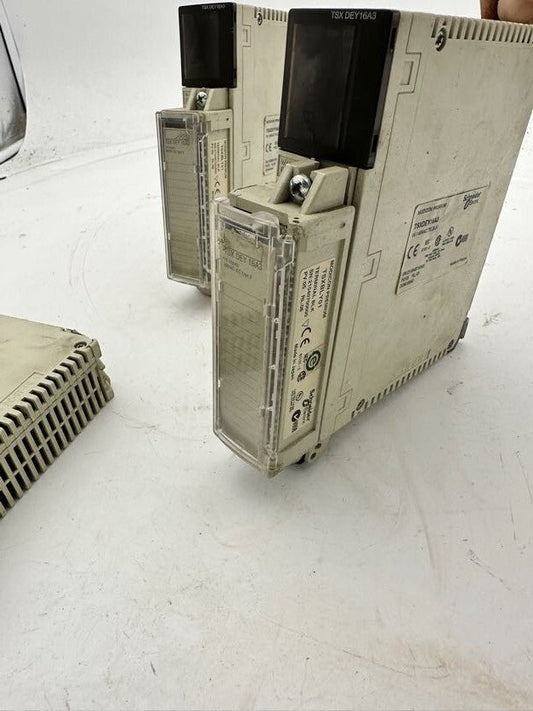 1pc x SCHNEIDER ELECTRIC INPUT MODULE TSXDEY16A3 + TERMINAL BLK TSXBLY01 - KLR Automation