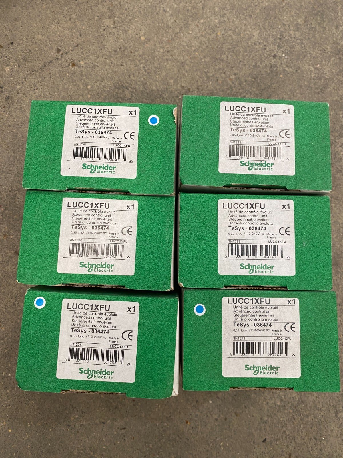 1pc x NEW SCHNEIDER ELECTRIC LUCC1XFU ADVANCED CONTROL UNIT - KLR Automation
