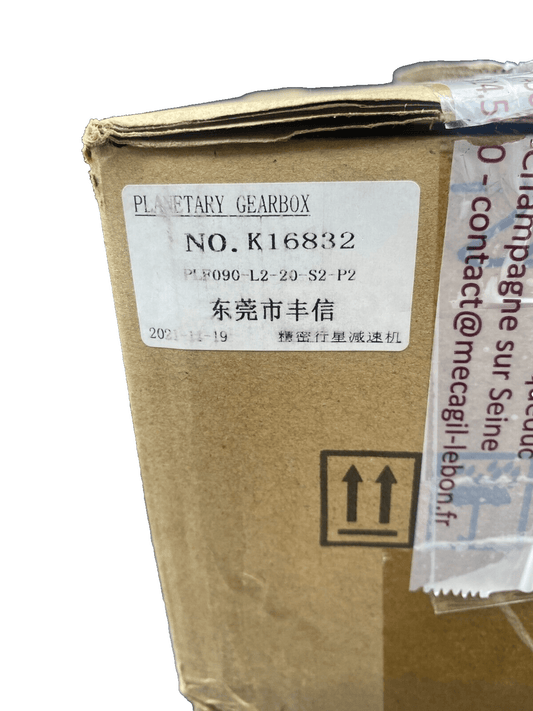 FENGXINJIDIAN PLF090 - L2 - 20 - S2 - P2 K16832 PLANETARY GEARBOX x1pc - KLR Automation
