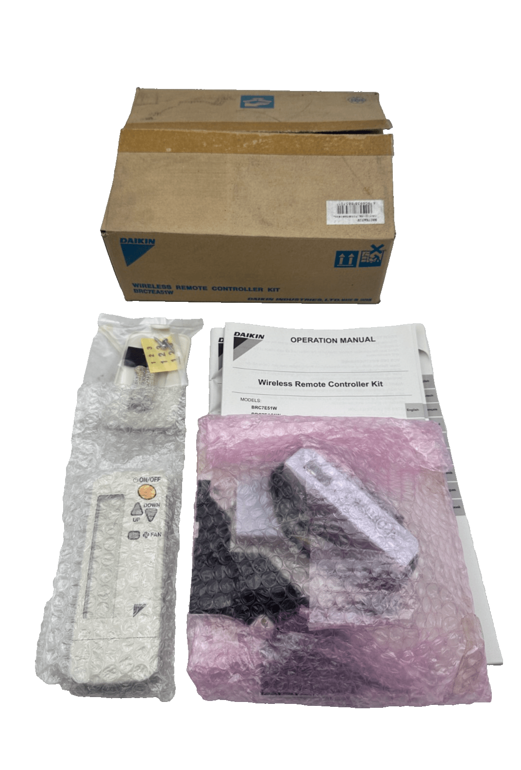 DAIKIN BRC7EA51W WIRELESS REMOTE CONTROLLER KIT - KLR Automation