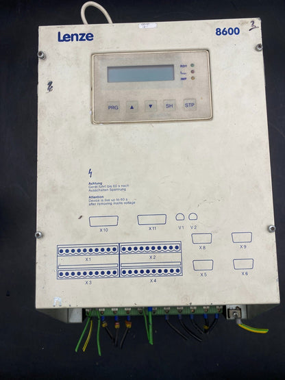 LENZE 8600 33.8602_E.V009 400/460 V FREQUENCY INVERTER - KLR Automation