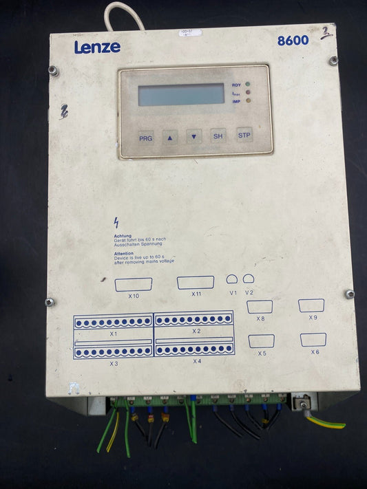 LENZE 8600 33.8602_E.V009 400/460 V FREQUENCY INVERTER - KLR Automation