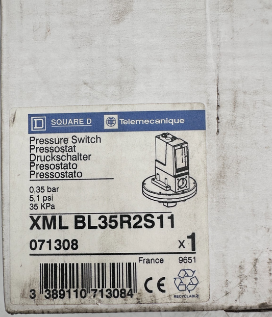 TELEMECANIQUE XML BL35R2S11 PRESSOSTAT