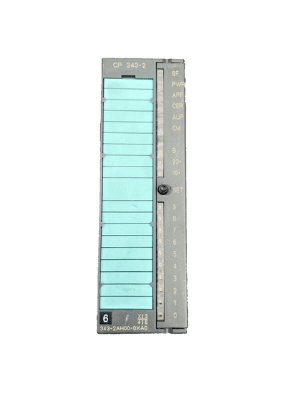 SIEMENS 6GK7343 - 2AH00 - 0XA0 CP 343 - 2 SIMATIC NET CP AS_INTERFACE - KLR Automation