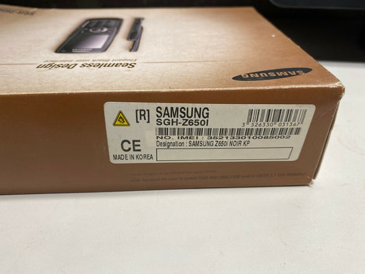 Samsung SGH - Z650i Mobile Phone Old Stock Rare collectors Mobile Phone cell GSM - KLR Automation