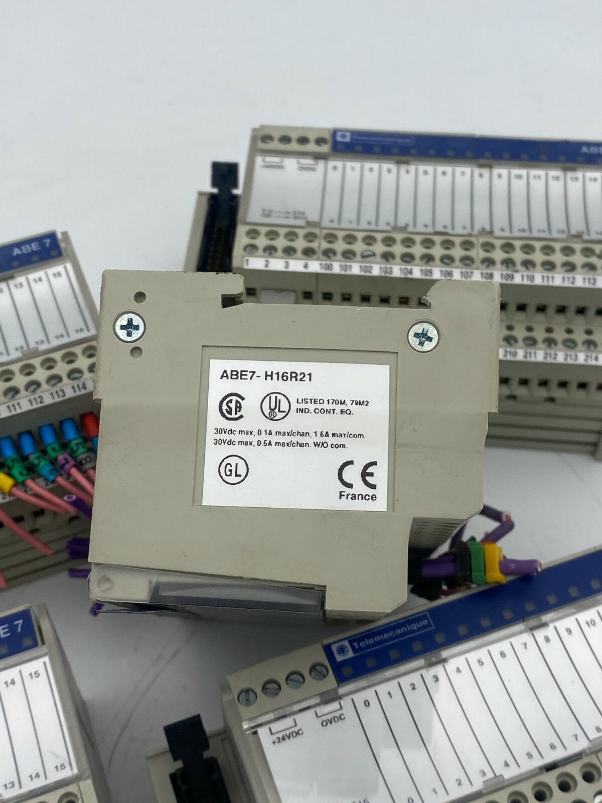 5pc x Telemecanique ABE 7 H16R21 Modicon Module - KLR Automation