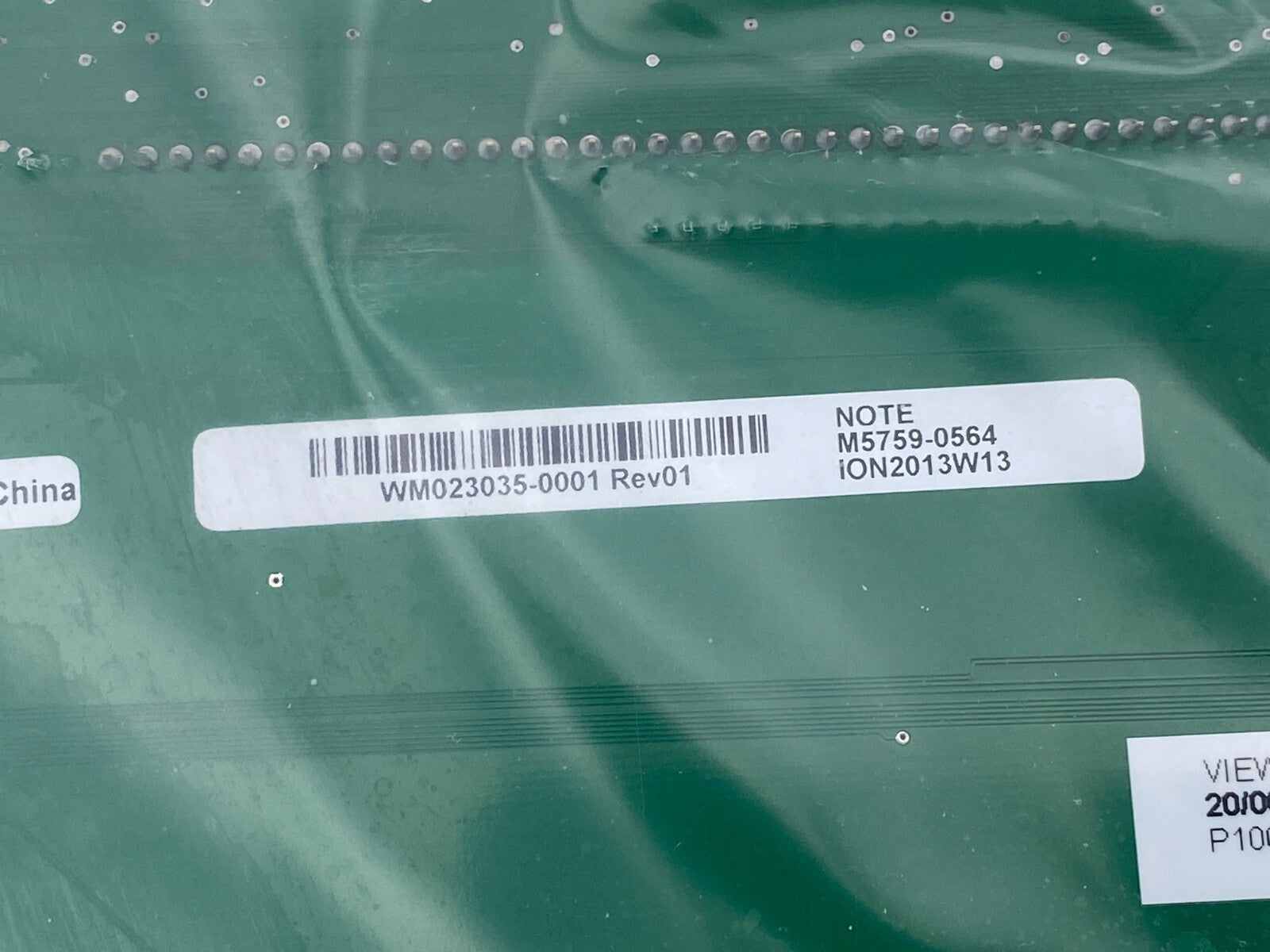 Card Board WAYNE Module Panel WM023035 - 0001 Rev01 - KLR Automation