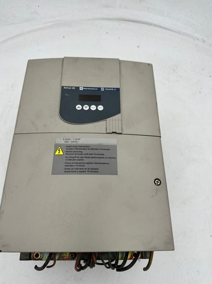 1pc x TELEMECANIQUE VARIATOR ALTIVAR 28 SQUARE D / ATV28HU90N4 5.5Kw/7.5HP - KLR Automation