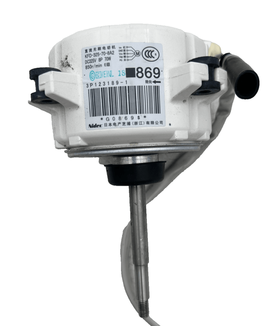 DAIKIN NIDEC KFD - 325 - 70 - 8A2 325V 8P 70W 850RPM DC FAN MOTOR x1pc - KLR Automation