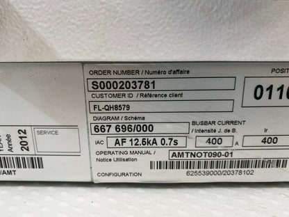 1pc x     Haute Tension SCHNEIDER Fluokit M24+  C440M mechanical control 