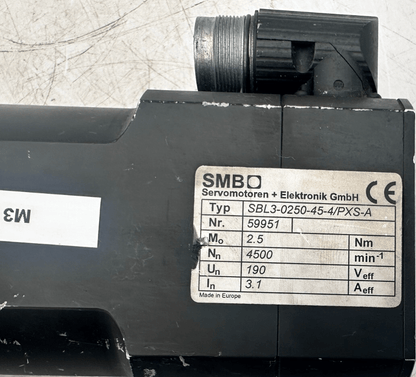 SMB SBL3 - 0250 - 45 - 4/PXS - A 2.5 Nm 4500 T/min - KLR Automation