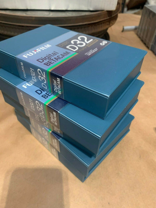 5 X  FujiFilm Digital BETACAM Tapes D321 D32