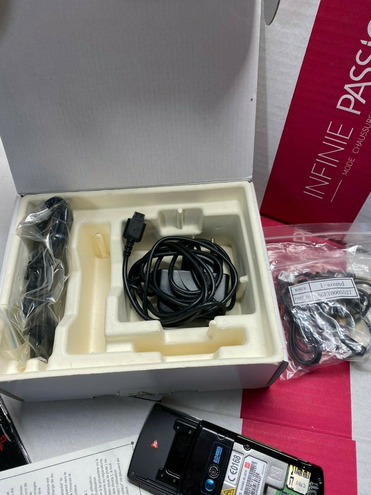 LG KU580 Chocolate Rare collectors phone Mobile Cell 2 - KLR Automation
