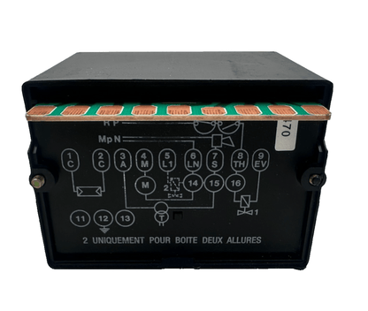 ECEE MA 55 220V 50/60HZ ts:10s BOITIER DE CONTROLE BRULEUR FIOUL - KLR Automation