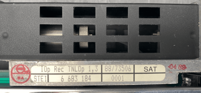 SAT ST 10PREC MQSLOP 1.3µm 6 683 184 + SAT ET 10PEM MQSEM 1.3µm ST011263001 x1 - KLR Automation